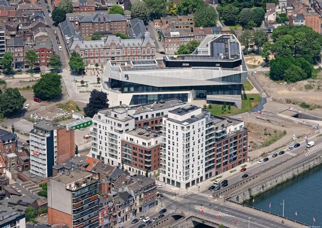 Superbe Appartement Neuf Et Moderne A Liege Luaran gambar
